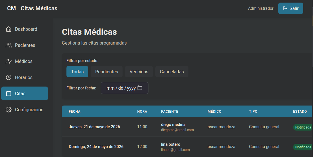 OMS Cime — captura 5